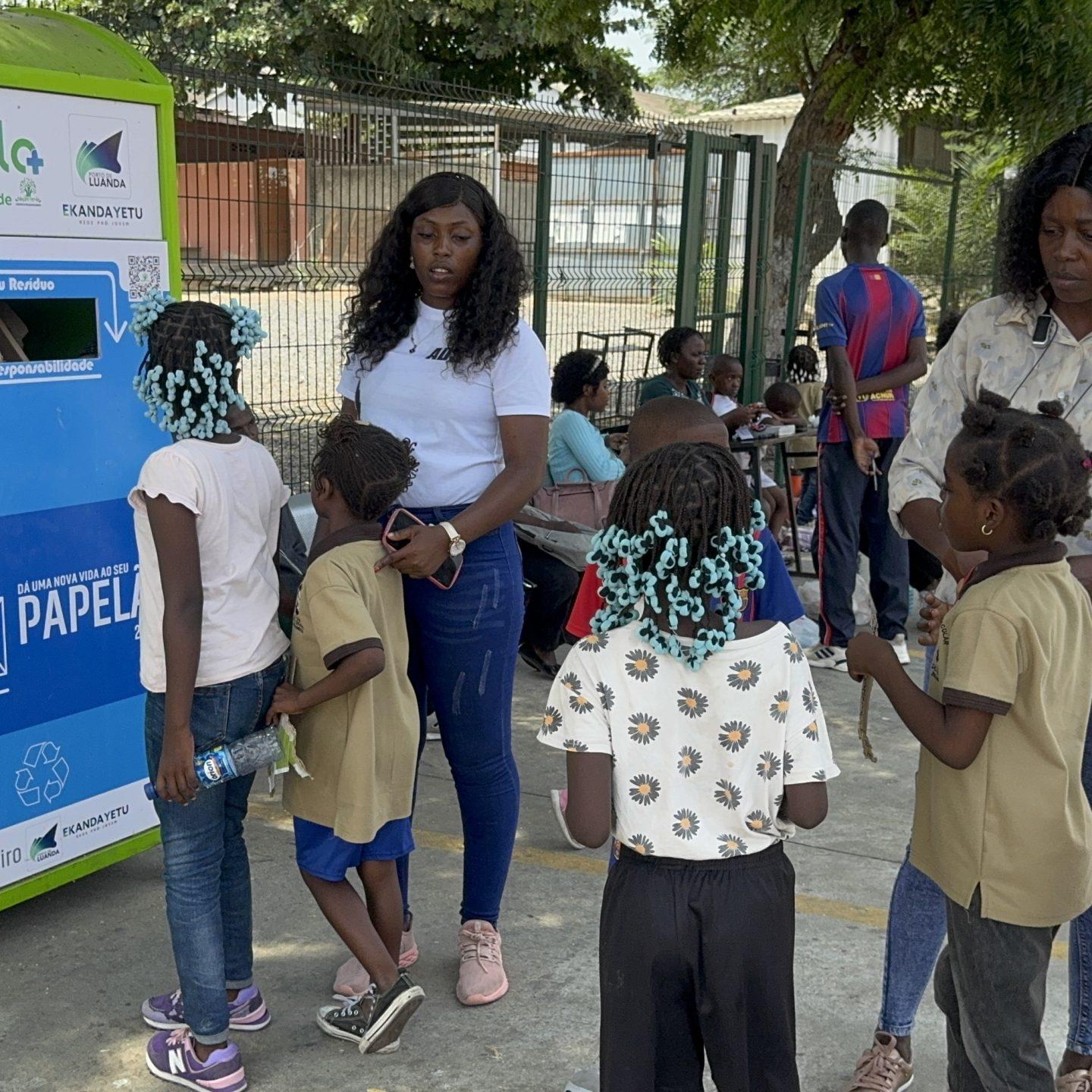 Alunos participam em acção de educação ambiental na Escola Dom Bosco